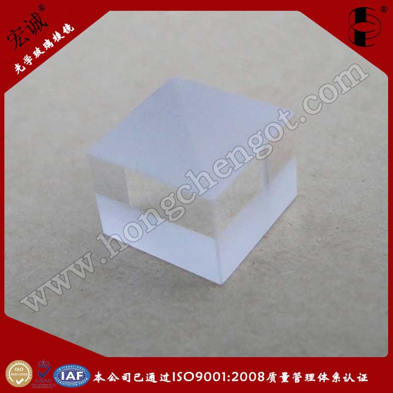 High Quality glass equilateral triangle optical prism Optical glass equilateral right angle prism cube Optical Prism