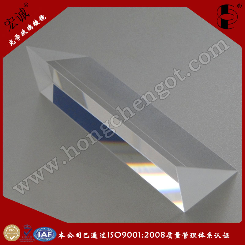 High Quality glass equilateral triangle optical prism Optical glass equilateral right angle prism cube Optical Prism
