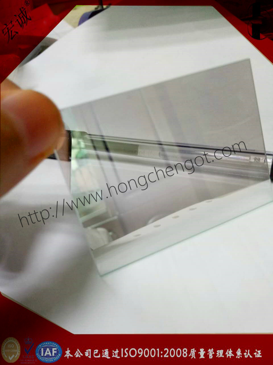customized optical glass sheet Non-polarizing beamsplitter plate